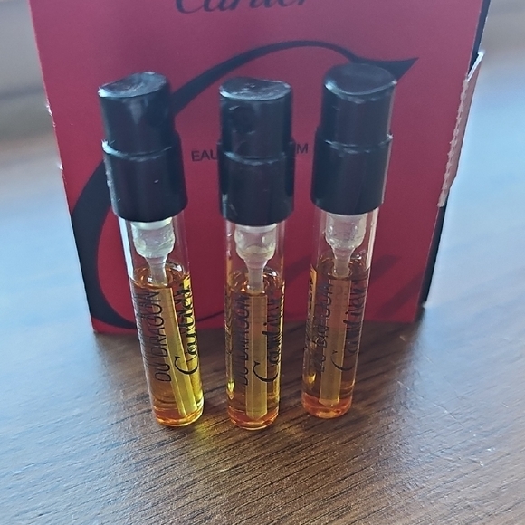 New Cartier Le Baiser du Dragon Perfume Spray Vial Set Of 3 Samples - Picture 4 of 5